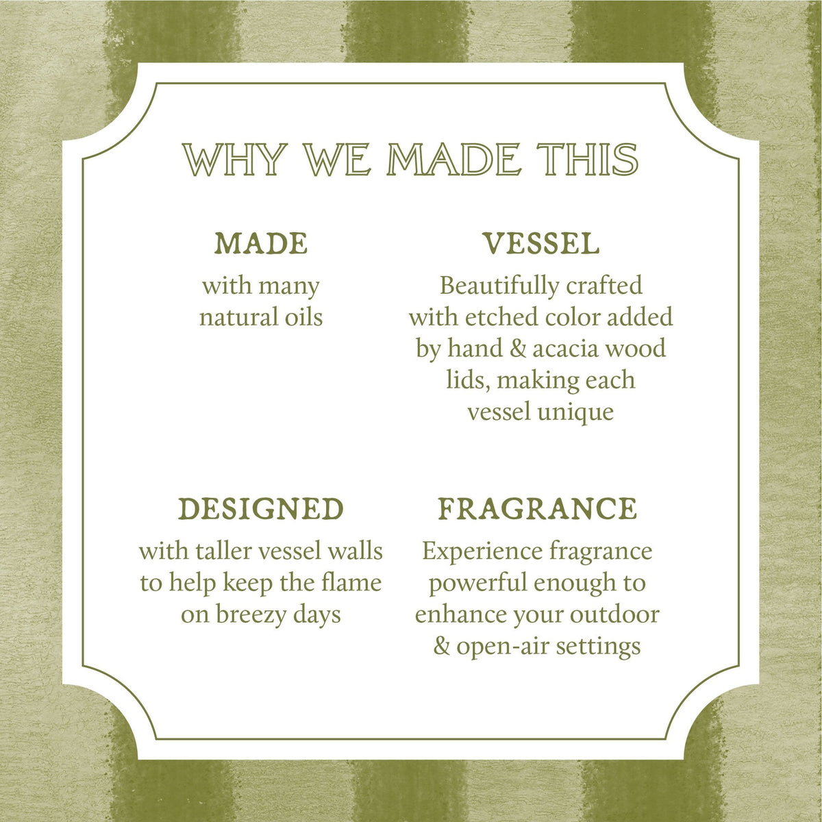 Outdoor Oasis Citronella Grove Aromatic Candle Set