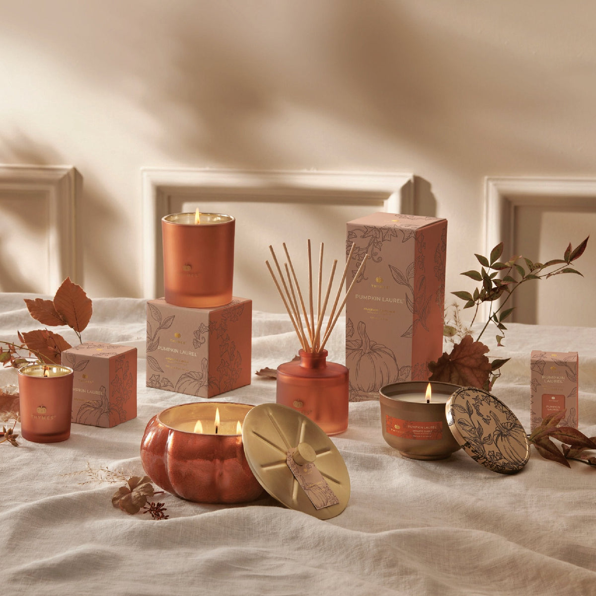 Pumpkin Laurel Aromatic Candle